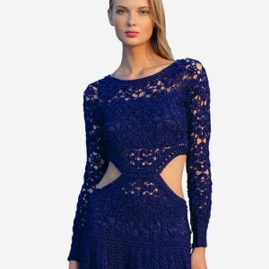 Alnich night dress navy